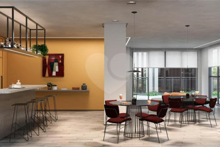 Apartamento à venda com 1 quarto em Brooklin Paulista, São Paulo, SP