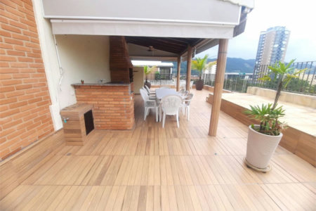 Apartamento com 3 dormitórios à venda, 202 m² por R$ 750.000,00 - Jardim Belmar - Guarujá/SP
