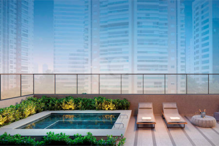 Apartamento à venda com 4 suítes em Brooklin Paulista, São Paulo, SP