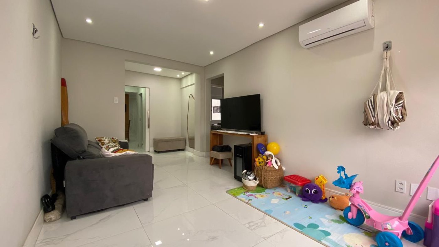 Apartamento com 2 dormitórios à venda, 87 m² por R$ 800.000,00 - Boqueirão - Santos/SP