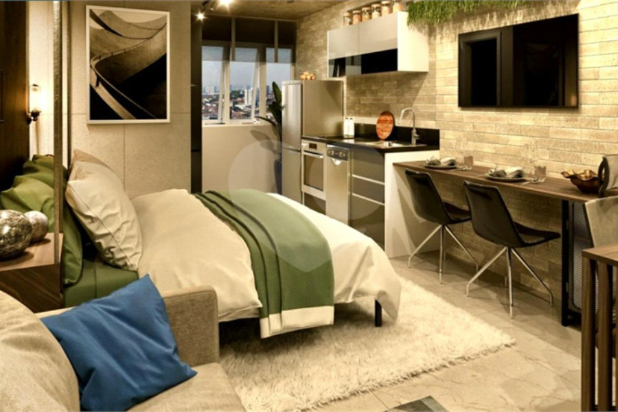 Studio à venda ou para alugar com 1 quarto em Santana, São Paulo, SP
