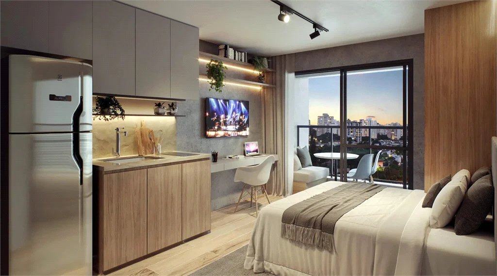 Apartamento à venda com 1 quarto em Vila Gertrudes, São Paulo, SP