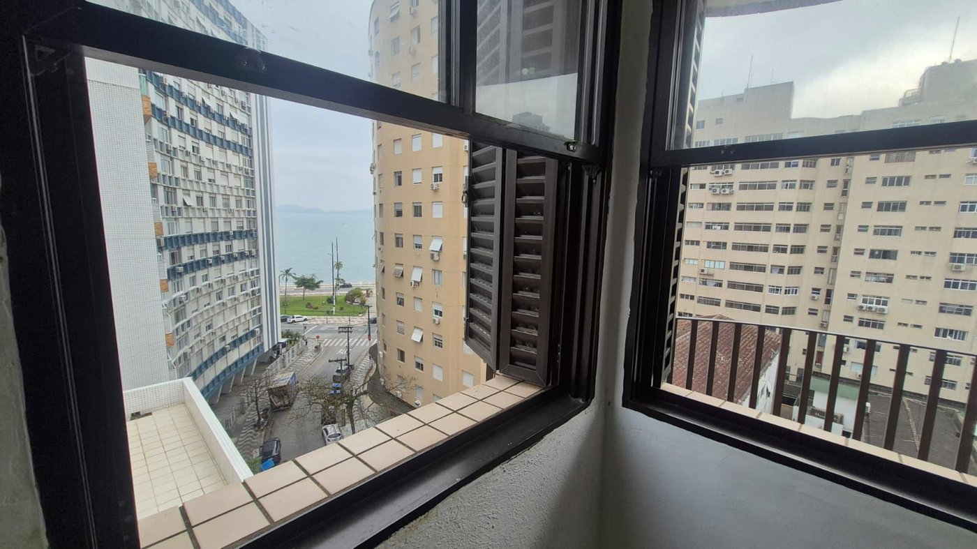 Apartamento com 1 dormitório à venda, 33 m² por R$ 480.000,00 - Ponta da Praia - Santos/SP