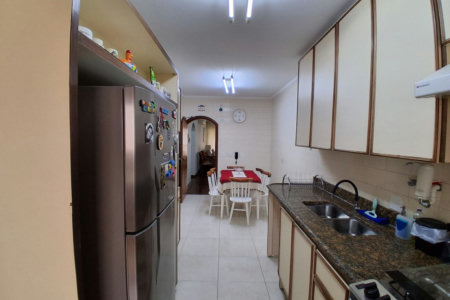 Apartamento com 3 dormitórios para alugar, 135 m² por R$ 6.500,00/mês - Pompéia - Santos/SP
