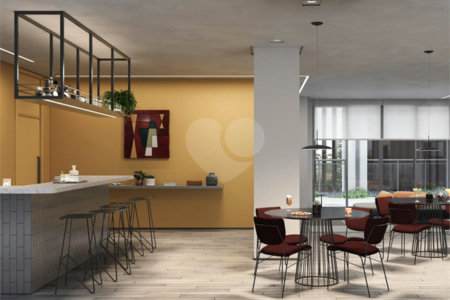 Apartamento à venda com 1 quarto em Brooklin Paulista, São Paulo, SP