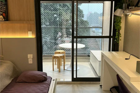 Apartamento à venda ou para alugar com 1 quarto em Pinheiros, São Paulo, SP