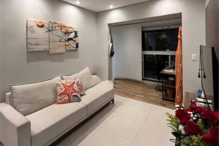 Apartamento com 1 dormitório à venda, 52 m² por R$ 715.000,00 - Embaré - Santos/SP