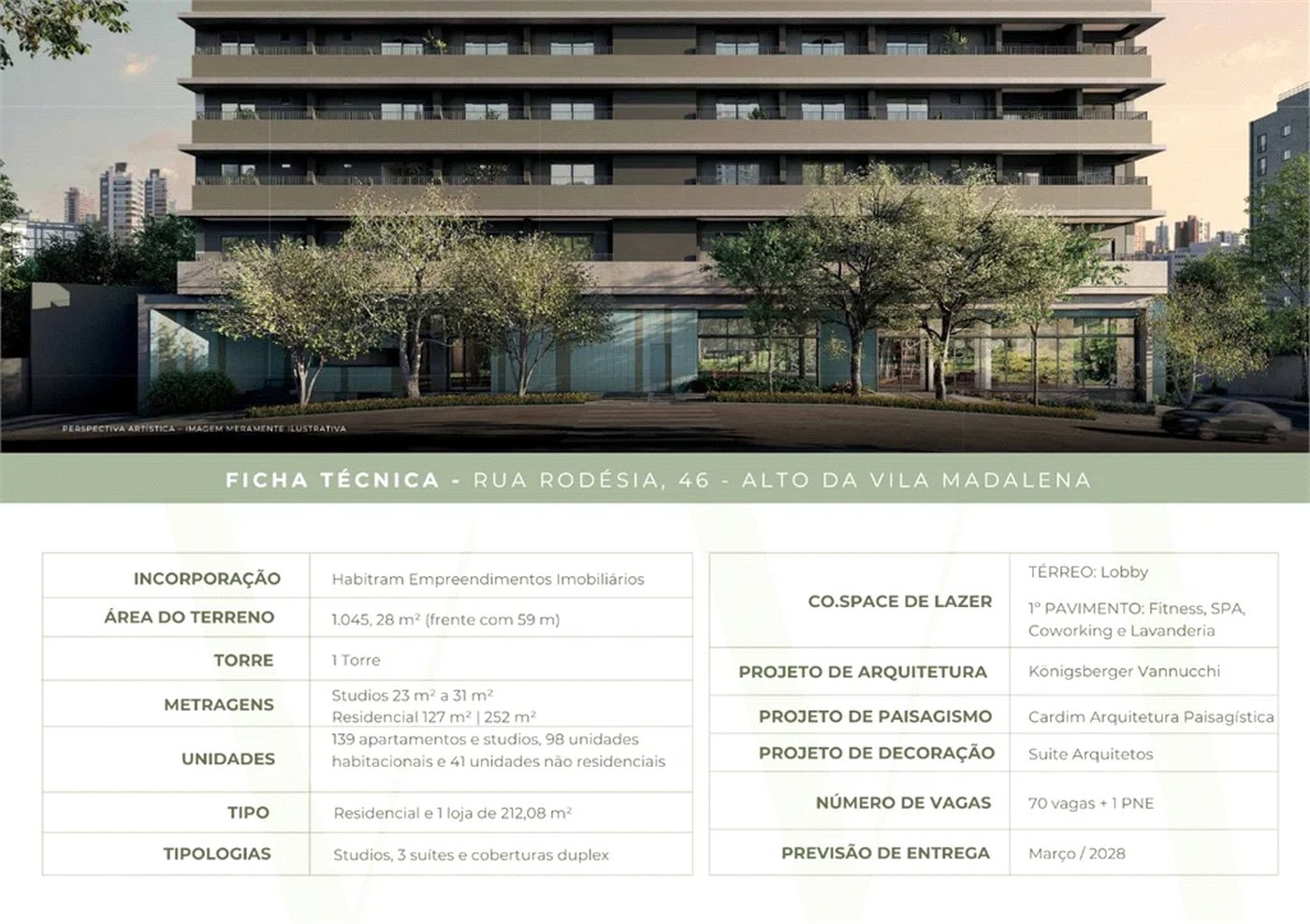 Apartamento à venda com 1 quarto em Sumarezinho, São Paulo, SP