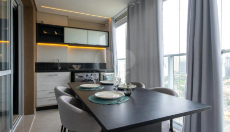 Apartamento à venda com 1 suíte em Cidade Monções, São Paulo, SP