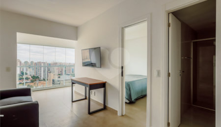 Apartamento à venda ou para alugar com 1 quarto em Vila Gertrudes, São Paulo, SP
