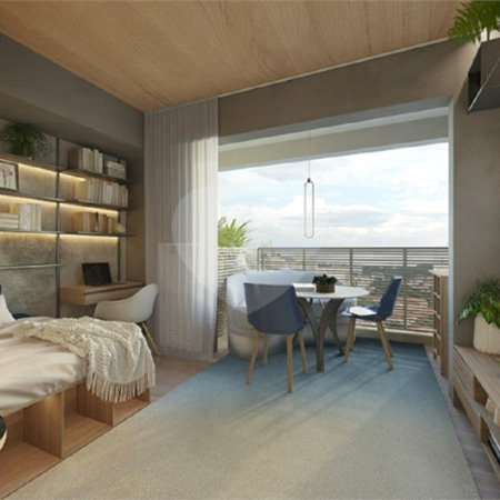 Apartamento à venda com 1 quarto em Butantã, São Paulo, SP