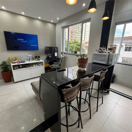 Apartamento Residencial à venda, Gonzaga, Santos - AP0557.