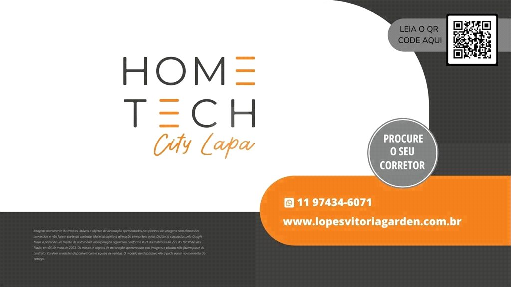 Apartamento à venda com 2 quartos em Lapa, São Paulo, SP