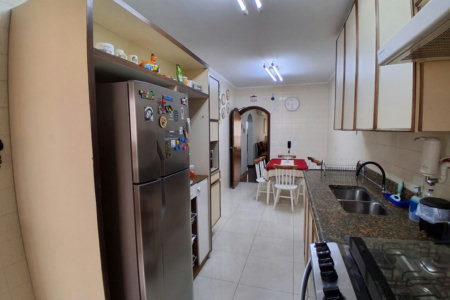 Apartamento com 3 dormitórios para alugar, 135 m² por R$ 6.500,00/mês - Pompéia - Santos/SP
