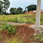 Terreno plano contendo 150,00 m² de área total.