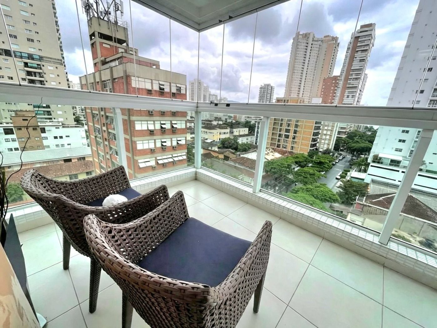 Apartamento com 3 dormitórios à venda, 191 m² por R$ 2.995.000,00 - Embaré - Santos/SP