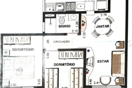 Apartamento à venda com 2 quartos em Vila Santa Teresa (zona Sul), São Paulo, SP