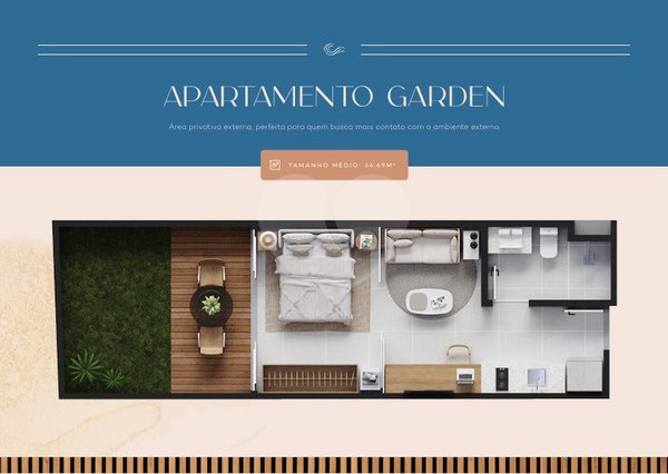 Apartamento 36m² 2