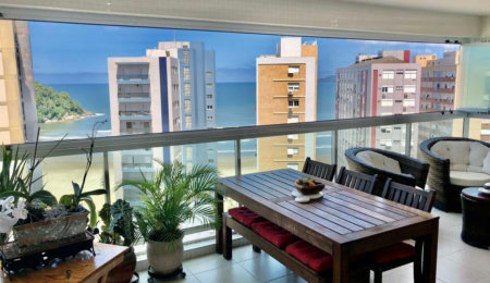 Apartamento com 3 dormitórios à venda, 135 m² por R$ 1.550.000,00 - José Menino - Santos/SP