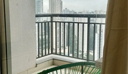 Apartamento à venda com 2 quartos, sendo 1 suíte,  em Vila Andrade, São Paulo, SP