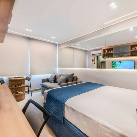Apartamento com 1 dormitório à venda, 31 m² por R$ 550.000,00 - Boqueirão - Santos/SP