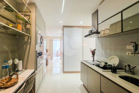Apartamento Garden - Santa Cecília / Higienópolis - 1 Quartos - Venda / Compra - Quintal