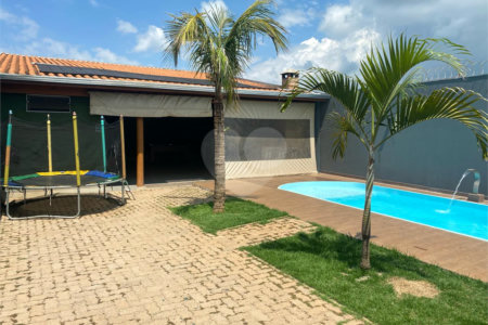 Área de lazer no residencial Arcoville