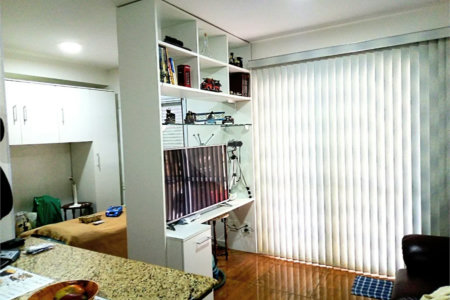 Apartamento à venda com 38m² e 1 dormitório, localizado no bairro Jardim Flor da Montanha.