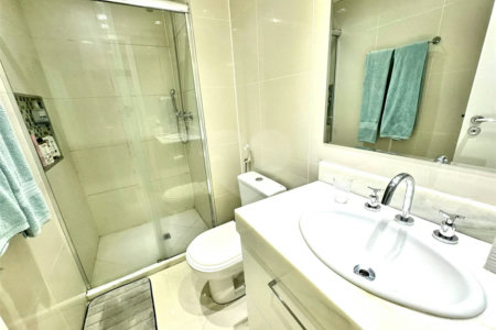VENDA E LOCAÇÂO APARTAMENTO 54 M2 MOBILIADO NO ANÁLIA FRANCO - ANDAR ALTO