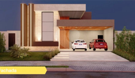 Casa à venda com 3 suítes no condomínio Damha IV, São Carlos - SP