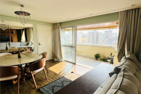 Apartamento á venda MOBILIADO com 128m², 3 suítes, 2 vagas, no centro de Santo André