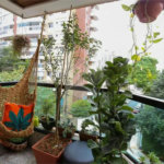 Apartamento à venda na Vila Nova Conceição, mobiliado pronto para morar com varanda e 1 vaga