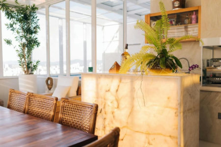 Cobertura Duplex 4 suítes, porteira fechada, piscina privativa e acabamentos exclusivos, em Santos