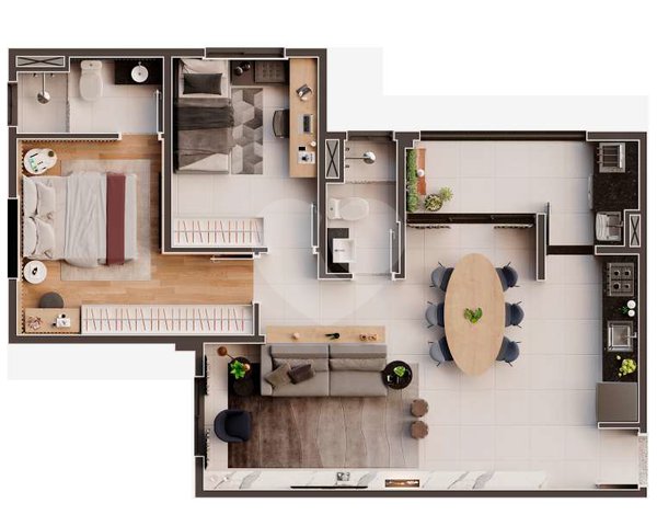 Apartamento 67m² 3