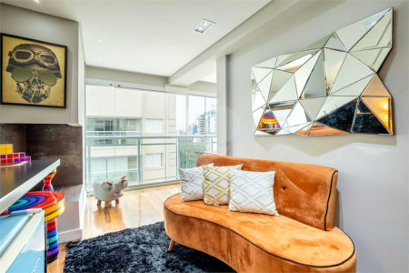 Apartamento à venda ou para alugar com 2 quartos, sendo 1 suíte, em Vila Olímpia, São Paulo, SP