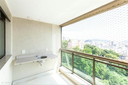 Apartamento à venda com 2 quartos, sendo 1 suíte,  em Rio Comprido, Rio de Janeiro, RJ