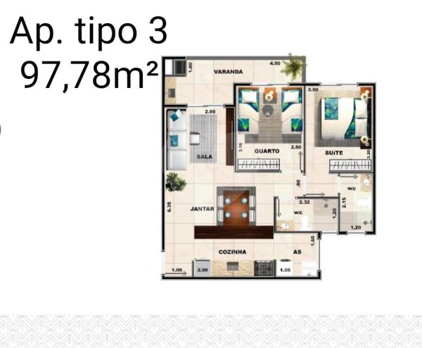 Apartamento 97m² 4
