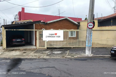 Casa à venda com 3 quartos em Paulicéia, Campinas, SP