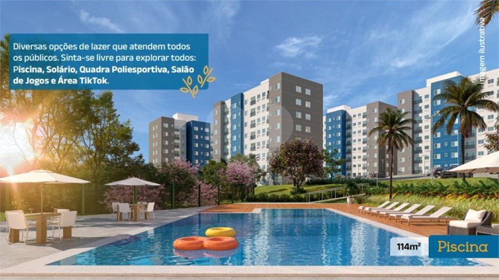 Apartamento à venda com 2 quartos em Parque Residencial Rafael Alcalá, Porto Feliz, SP