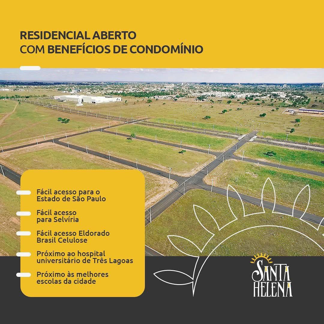 Lote à venda no Santa Helena, Três Lagoas - MS