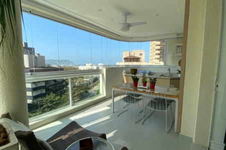 Apartamento com 4 dormitórios, 180 m² - venda por R$ 1.270.000,00 ou aluguel por R$ 8.350,00/mês - Enseada - Guarujá/SP