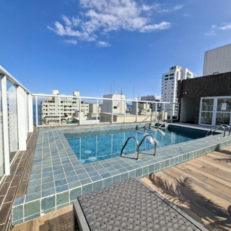 Apartamento com 2 dormitórios à venda, 82 m² por R$ 1.150.000,00 - Aparecida - Santos/SP