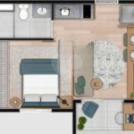 Studio à venda com 1 quarto em Perdizes, São Paulo, SP