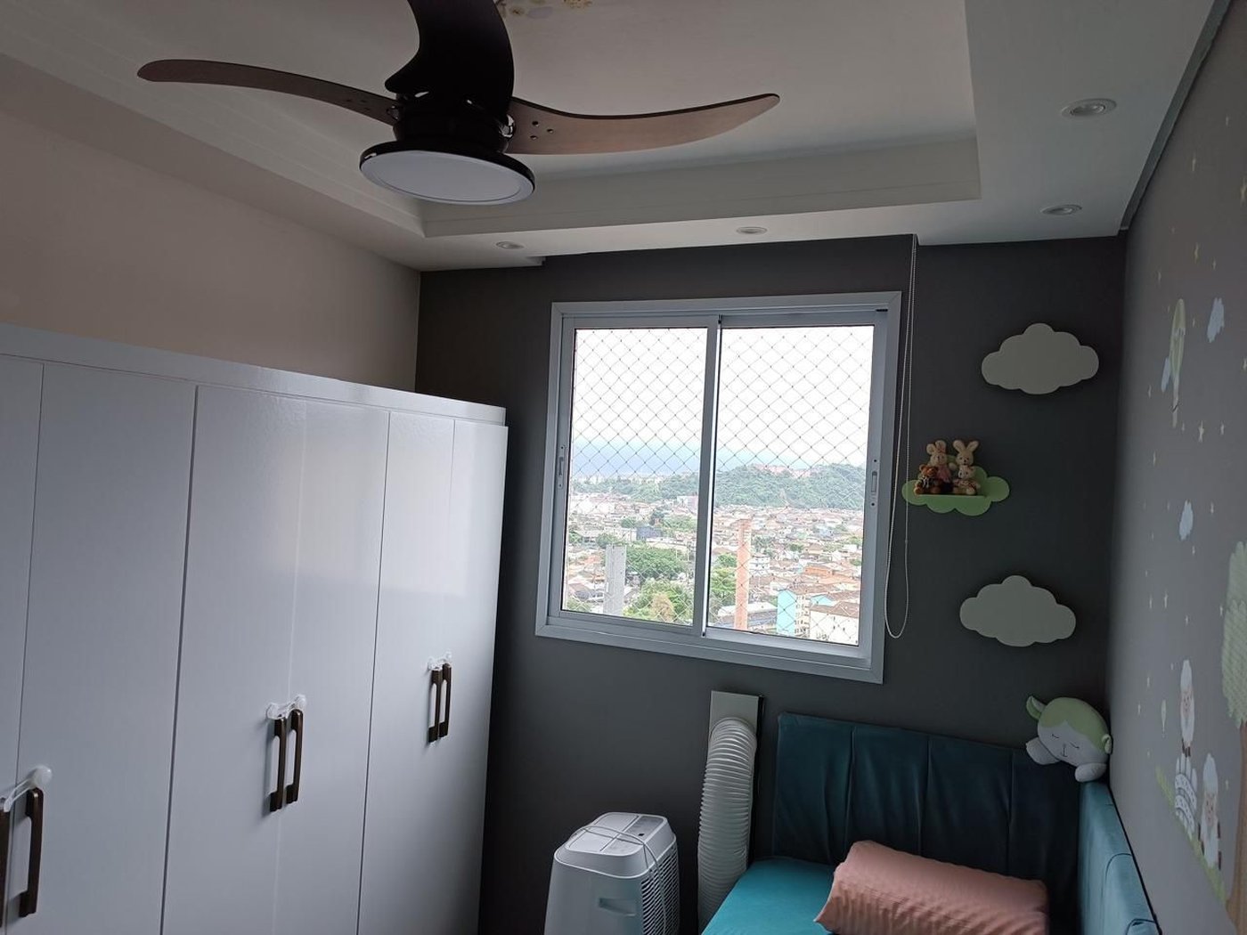 Apartamento à venda, 46 m² por R$ 300.000,00 - Castelo - Santos/SP