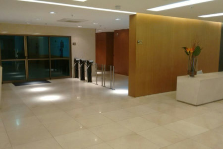 Sala na Cobertura para alugar, 95 m² por R$ 5.708/mês - Valongo - Santos/SP