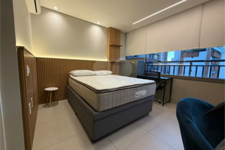 Apartamento para alugar com 1 quarto em Santo Amaro, São Paulo, SP
