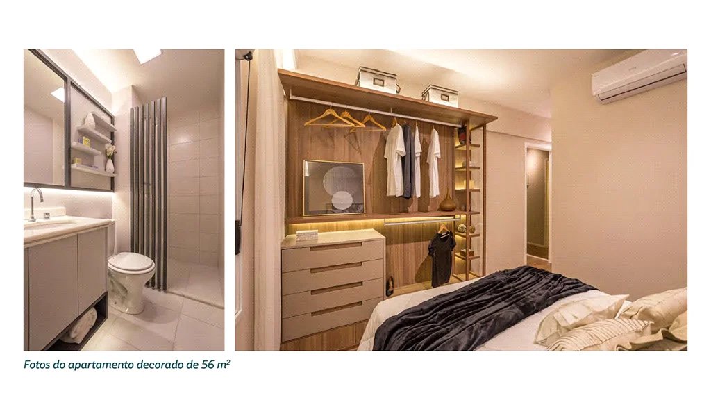 Apartamento à venda com 2 quartos, sendo 1 suíte,  em Vila Andrade, São Paulo, SP