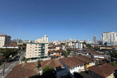 Apartamento com 2 dormitórios à venda, 65 m² por R$ 650.000,00 - Boqueirão - Santos/SP