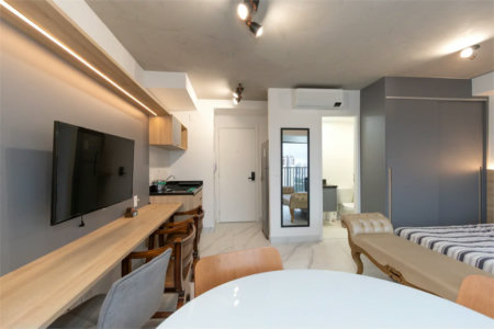 Apartamento à venda ou para alugar com 1 quarto em Vila Pompéia, São Paulo, SP