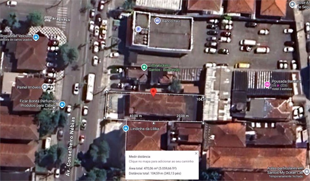 Casa Comercial para locação, Boqueirão, Santos - CA0361.